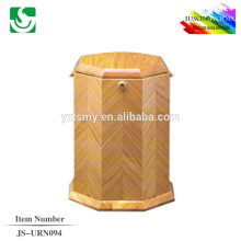 JS-URN094 trade assurance supplier reasonable price cheap wooden urn